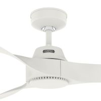 Ventilador de Techo Mosley 3 Aspas Blanco Hunter 52 Plg