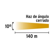 Linterna Plástica de LED, 180 Lm, Recargable