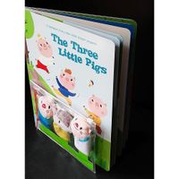 Faity Tale Finger Puppets The 3 Little Pigs - Yoyo Books