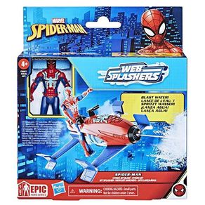 Set-de-Vehiculo-y-Figura-Marvel-Epic-Hero-Hidrojet-Aracnido-del-Hombre-Araña