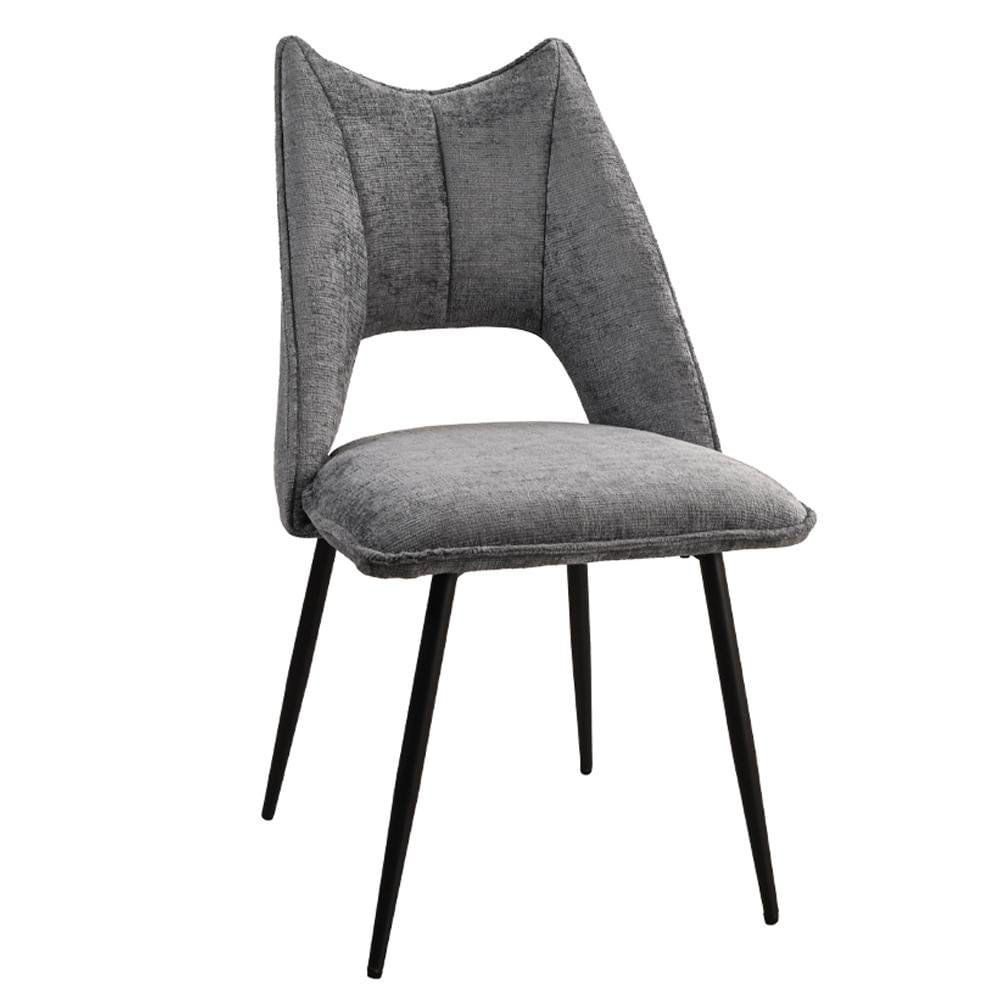 Set de 2 Sillas de Comedor - 61x50x90.5 Cm - Varios Colores Gris Oscuro