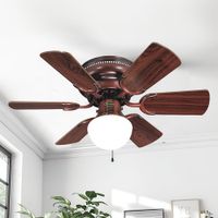 Ventilador de Techo Petite Rustic Bronce 30 Plg