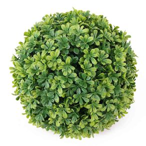 Esfera de Follaje Sintético Boj Decorativo Verde 22 Cm