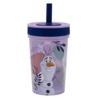 Vaso Infantil con Pajilla Diseño Frozen 14.2 Oz