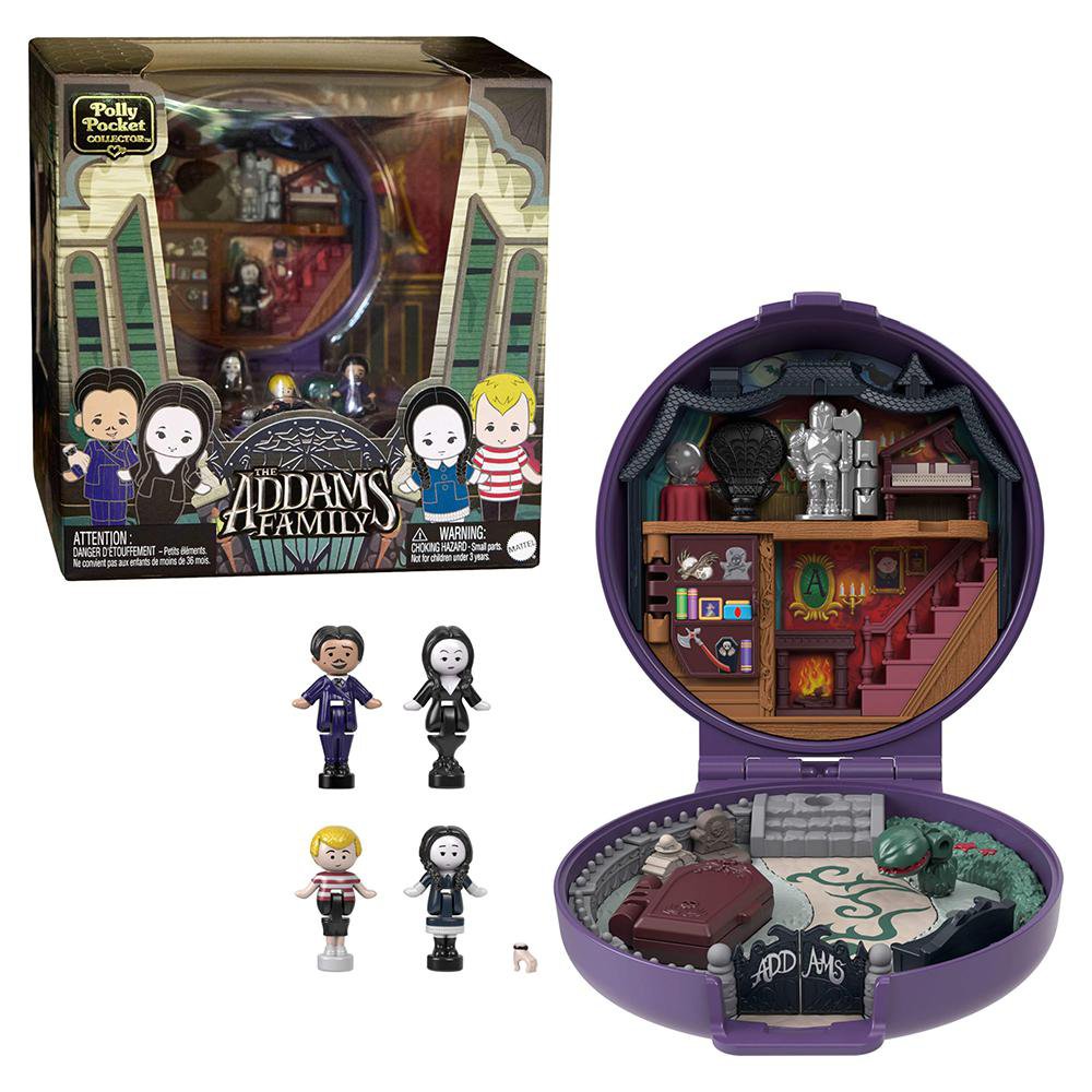 Set de Juego Polly Pocket Collector La Familia Addams 4+ Años Polly Pocket Familia Addams