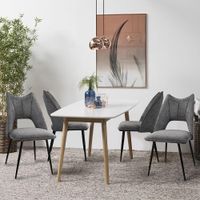 Set de 2 Sillas Anubis 61x50x90.5 Cm - Varios Colores