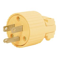 Espiga Tipo B 125V 15A Amarilla - Volteck