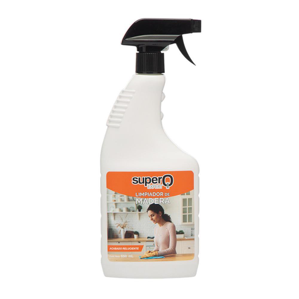 Limpiador en Spray Super Q Expert para Madera Acabado Brillante de 650 ml