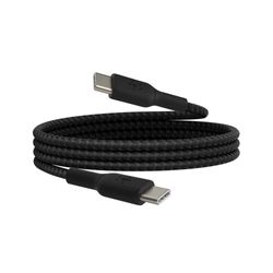 Cable Trenzado USB-C a USB-C Negro 1 M