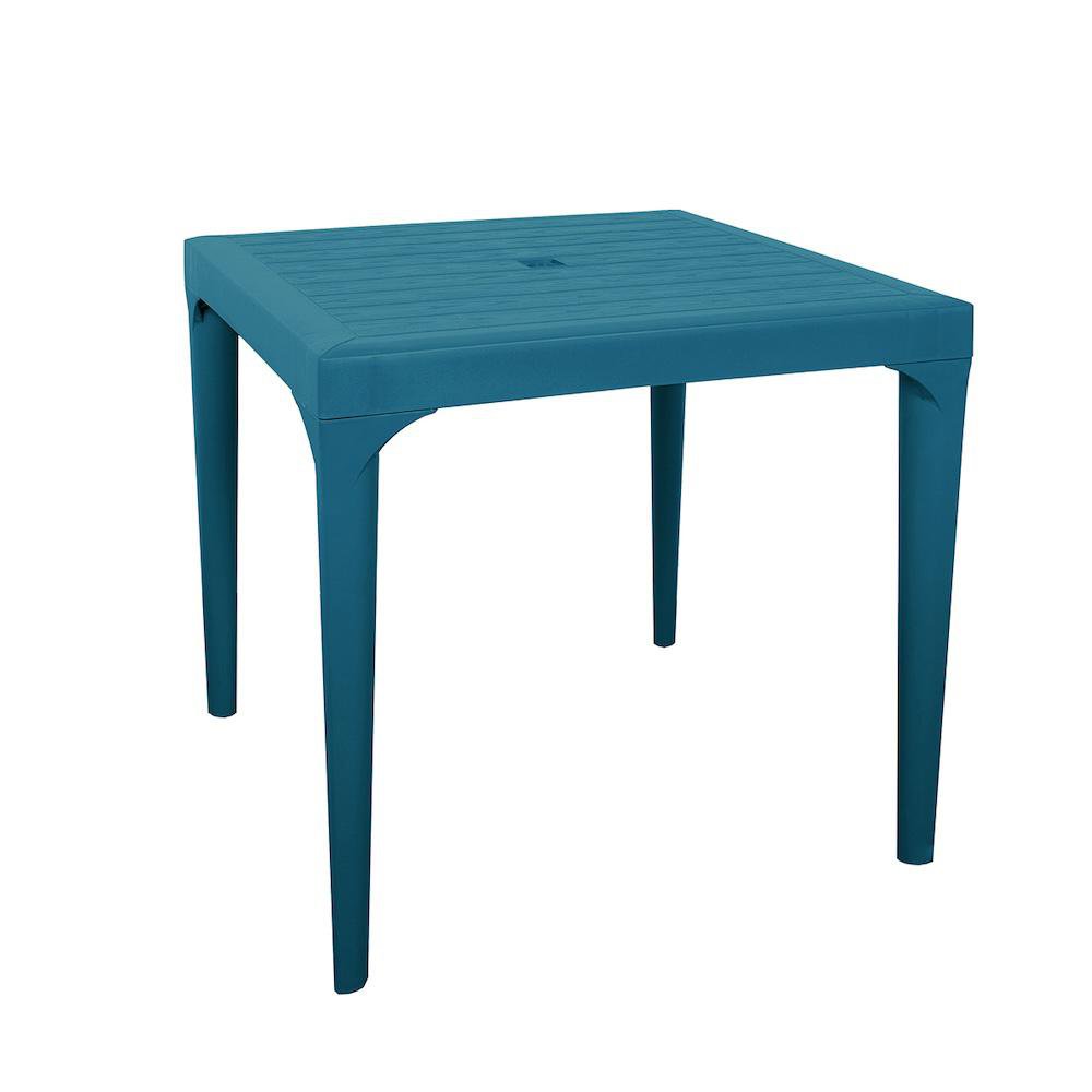 Mesa Dalia Cuadrada de 80 x 74 Cm - Varios Colores Azul