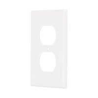 Placa de 2 Módulos Standard Blanco - Volteck