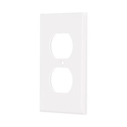 Placa de 2 Módulos Standard Blanco - Volteck