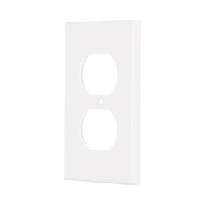 Placa de 2 Módulos Standard Blanco - Volteck
