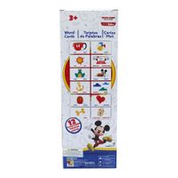 Tarjetas de Palabras de Madera Mickey 24 Pzas