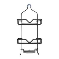 Organizador de Ducha de 3 Niveles Onyx Negro