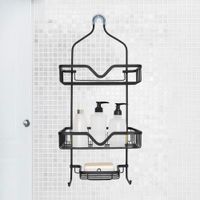 Organizador de Ducha de 3 Niveles Onyx Negro