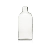 Botellón de Vidrio Soplado Transparente de 35 Cm