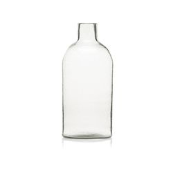 Botellón de Vidrio Soplado Transparente de 35 Cm