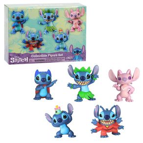 Set de Figuras Coleccionables Stitch 5 Pzas