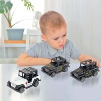 Vehículo De Policía Tipo Jeep Diseños Surtidos