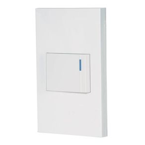 Interruptor de 3 Vías 1.5 Módulos Española Blanco - Volteck