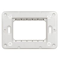Soporte 3 Módulos Matix Go Blanco