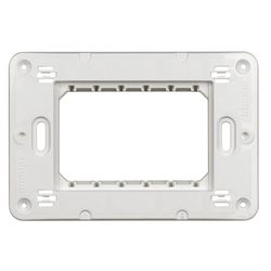 Soporte 3 Módulos Matix Go Blanco
