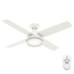 Ventilador Dempsey Hojas Reversibles 4 Aspas Blanco