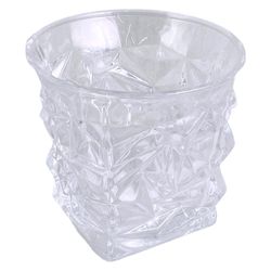 Vaso de Vidrio para Whisky Prisma 8 Oz