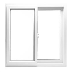 Ventana PVC S60 Corrediza con Cedazo 100x100 Cm