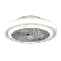 Ventilador de Techo con Luz Atenuable Blanco 49 Cm