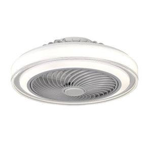 Ventilador de Techo con Luz Atenuable Blanco 49 Cm