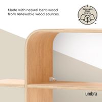Repisa Decorativa de Pared Natural