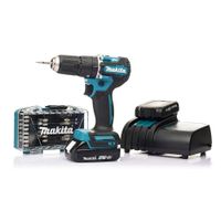 Kit de Rotomartillo/Taladro Inalámbrico 18V de 1/2 Plg