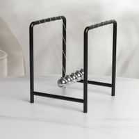 Péndulo Negro 10x10x13 Cm