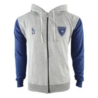 Chumpa Gris Mangas Azules Tradicional Selección Nacional - Varias Tallas