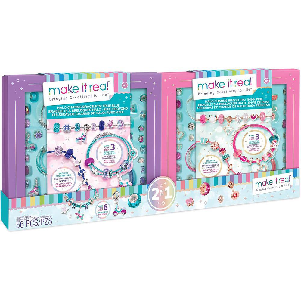 Set de Pulseras Personalizables Halo Charms 2 en 1 de 56 Piezas para 8+ Años Charms Halo 2…
