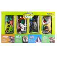 Set De Animales 4 En 1 60 Pzas
