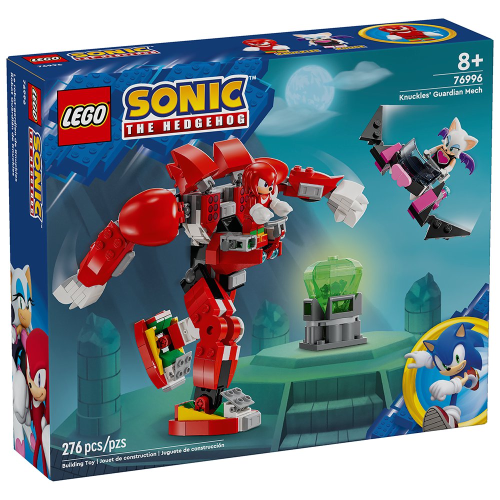 LEGO Sonic the Hedgehog Robot Guardián de Knuckles #76996 de 276 Piezas