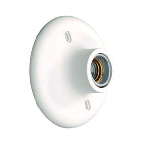 Plafonera Normal E27 Blanca - Eagle Electric (Centro Am