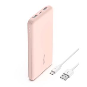 Batería Externa USB-C Rosa 10000 mAh