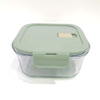 Set de 2 Contenedores Herméticos con Tapas Verde