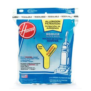 Filtro Bolsa Para Aspiradora Tipo Y 3 Unidades - Hoover