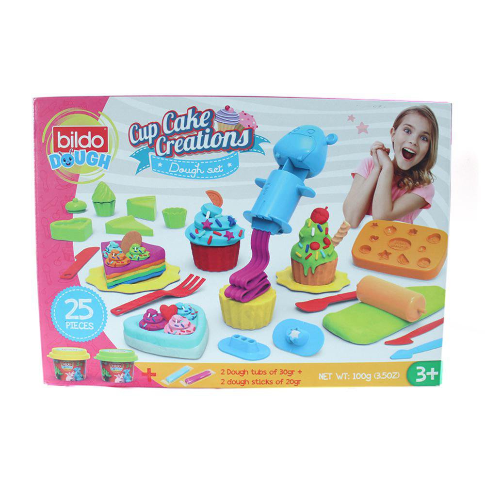 Set de Plasticina de Cup Cake Creations de 25 Piezas para 3+ Años Set de plasticina Creaci…