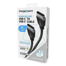 Cable-Usb-C-To-Usb-C-Cable-6-Pies-Charg---Charge-Worx