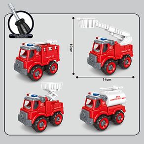 Vehículo de Bombero DIY