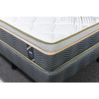 Set De Cama Colchón + Base Luxurious - Indufoam Varios Tamaños