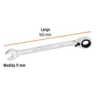 Llave Combinada Matraca Reversible 11 X 160 Mm