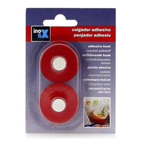 Set De 2 Ganchos Adhesivo - Inofix Varios Colores