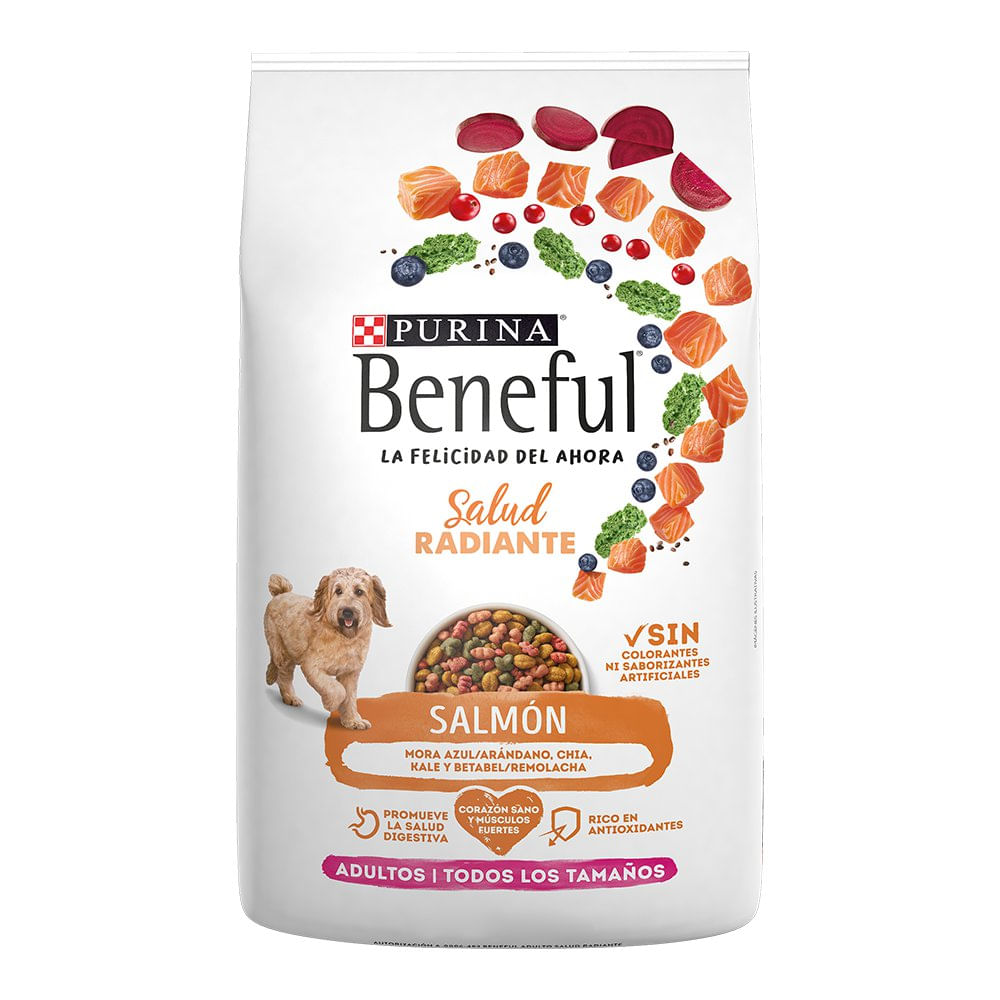 Concentrado para Perro Adulto Salud Radiante con Salmón Bolsa de 4 kg